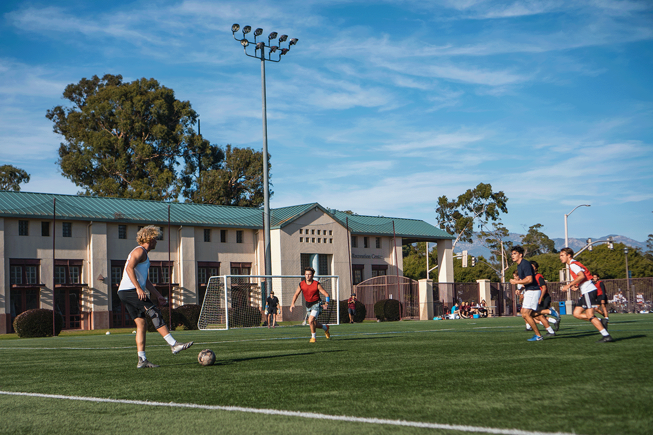 UCSB Rec Cen Fields