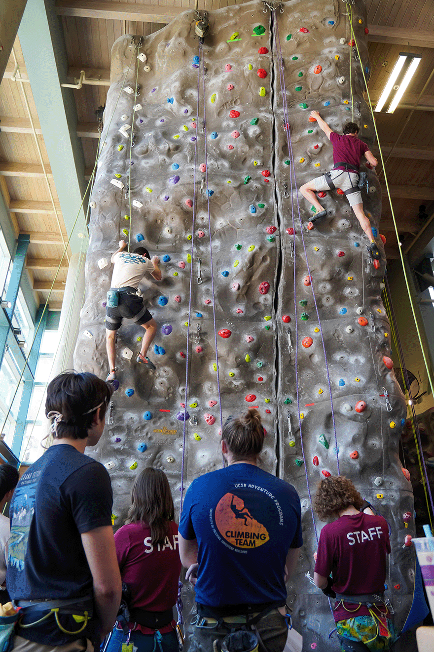 Indoor Rock Climbing