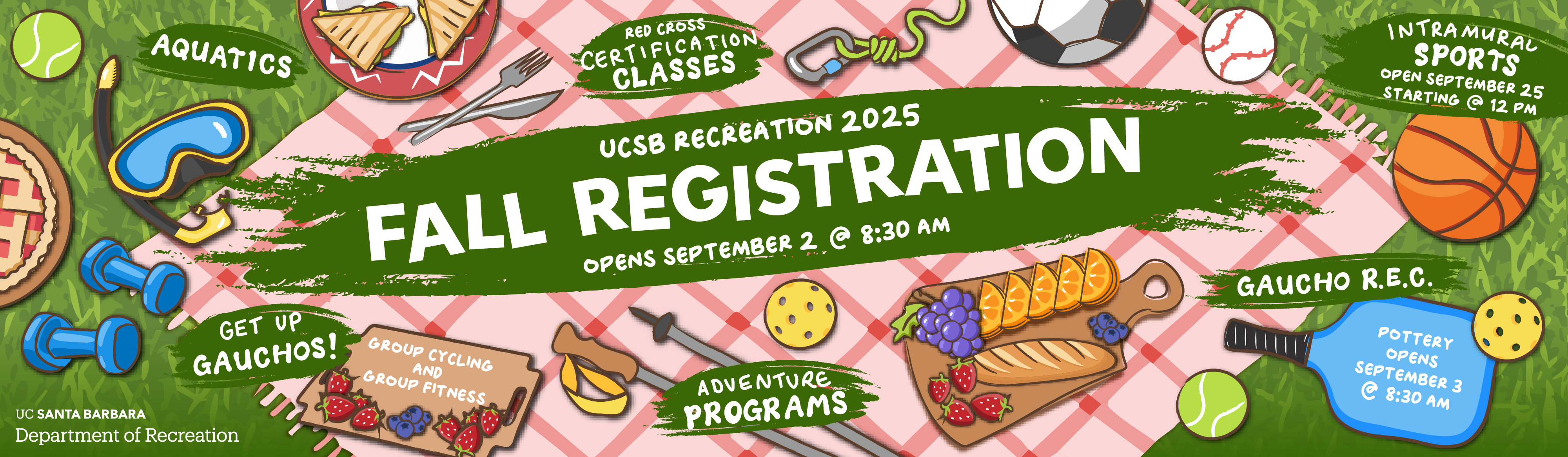 Fall 2025 Registration opens September 2