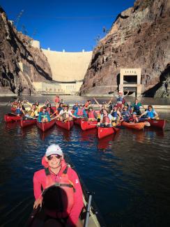 Sevylor Colorado kayaks on the Niangua river in October 2011 