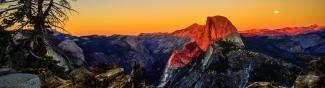 Half Dome Sunset Cropped Half Dome Sunset Cropped