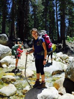 Ladies backpacking