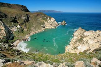 Santa Cruz Island Adventure Camping Hiking Department of