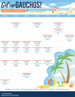 Get up GAUCHOS! Classes June 22 – September 12 live on Zoom