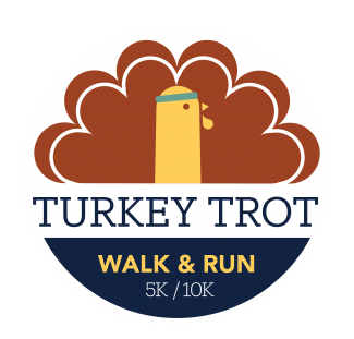 Turkey Trot Walk & Rub 5k / 10k Turkey graphic
