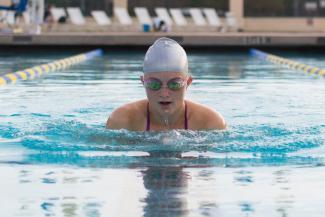 Pool Lap Swimmer