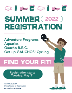 Summer 2022 Registration Opens on Tuesday, May 31